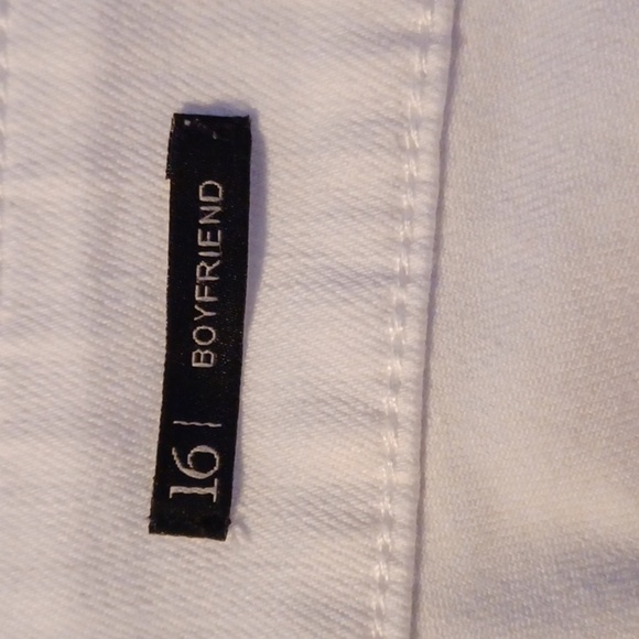 TALBOTS FLAWLESS FIVE PICKET KNEE LENGTH WHITE SHORTS, WOMENS SIZE 16, B… - Picture 5 of 8